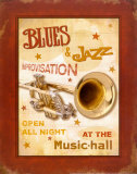 New Orleans Jazz IV Print by Pela Design
