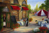 Cafe de Vittori I Art par Linda Wacaster