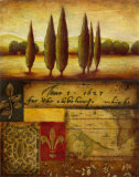 Renaissance Landscape I Affiches par Susan Osborne