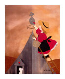 La Mere Poule Prints by Diane Ethier