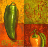 Chili IV Pósters por Delphine Corbin