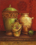Tuscan Urns I Prints by Pamela Gladding
