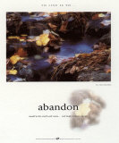 Abandon Print by Francis Pelletier
