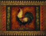 Mediterranean Rooster VII Print by Kimberly Poloson