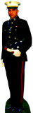 Unites States Marine PAPPFIGUREN IN LEBENSGRÖSSE
