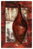 Vase Rouge Prints by Clauva 