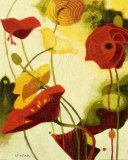 Tres Vignes IV Posters par Shirley Novak
