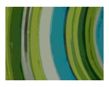 Slices of Color Photographic Print by Florene 
