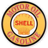 Shell Gas & Oil Emaille bord