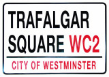 Trafalgar Square Blechschild
