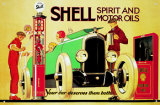 Shell Pump Cartel de chapa Shell Pump Cartel de chapa