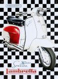 Lambretta Cartel de chapa