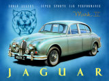 Jaguar MK2 Cartel de chapa Jaguar MK2 Cartel de chapa