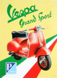 Vespa Blechschild