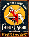 Ladies Night Blikskilt
