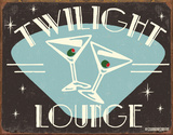 Twilight Lounge Plakietka emaliowana autor B. J. Schonberg