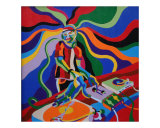 The DJ Giclee Print by Dave Danchuk The DJ Giclee Print by Dave Danchuk