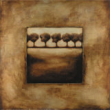 Row of Trees III Prints by Laura Bowman
