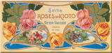 Savon Roses De Kioto Blechschild