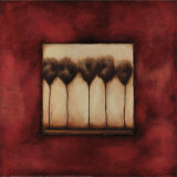 Row of Trees I Posters av Laura Bowman