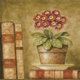 Potted Flowers with Books V Plakater av Eric Barjot Potted Flowers with Books V Plakater av Eric Barjot