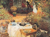 Le Dejeuner Plakat autor Claude Monet