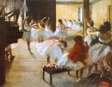 Ecole de Danse Posters by Edgar Degas