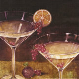 Martini with Grapes II Prints by Eric Barjot