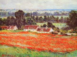 Field of Poppies Prints by Claude Monet