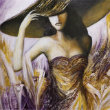 Lavendar Fashion I Prints by Pascal Dugourd