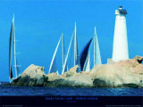 Maxi Yacht Cup, Porto Cervo Plakat av Carlo Borlenghi Maxi Yacht Cup, Porto Cervo Plakat av Carlo Borlenghi