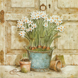 Eric Barjot - Potted Flowers II - Reprodüksiyon