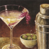 Martini with Grapes I Posters by Eric Barjot