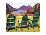 Jordan Pond View, Acadia National Park, Maine Photographic Print by George Oze