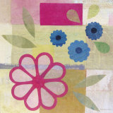 Pink Pattern Flower Posters by Gale Kaseguma