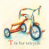 T is for Tricycle Láminas por Catherine Richards T is for Tricycle Láminas por Catherine Richards