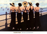 Afternoon on the Boardwalk Art by Jacqueline Osborn