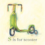 S is for Scooter Posters par Catherine Richards