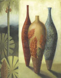 South of Paradise Vases I Láminas por Lisa Audit