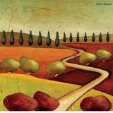 Roads IV Print by Stacy Dynan