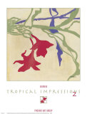 Tropical Impressions II Posters by Georgie 