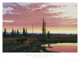 Northern Sunset Posters by Michael Coleman