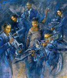 Basin St. Swing Art by Norm Daniels