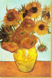 Sunflowers Stretched Canvas Print by Vincent van Gogh