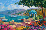 Italian Lakes I Print by Julian Askins