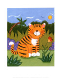Baby Tiger Affiches par Sophie Harding