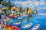 Italian Lakes II Affiche par Julian Askins