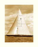 Classic Yacht II Affiche par Ingrid Abery
