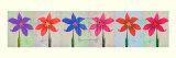 Flower Panel II Print by Katja Marzahn