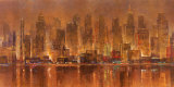 Luces de la ciudad Láminas por Michael Longo Luces de la ciudad Láminas por Michael Longo